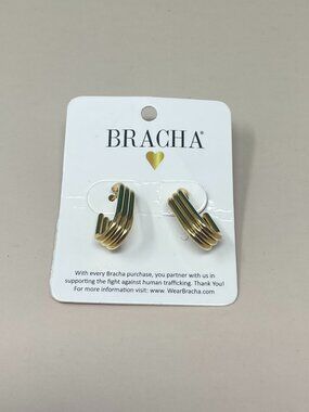 NWT | Bracha | Casidy Hoop Earrings